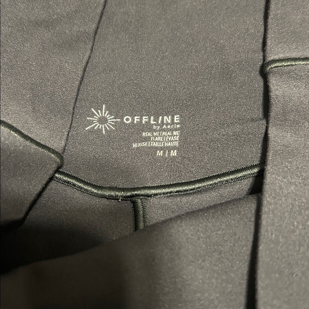 Aerie Charcoal Flare Pants - Picture 4 of 4
